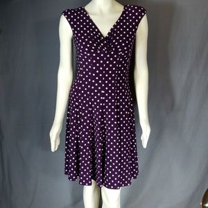 American Living polka dot dress size 4